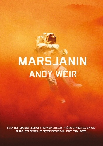 Andy Weir OG: Marsjanin (Polish language, 2014, Wydawnictwo Akurat)