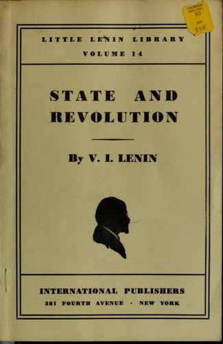 Vladimir Lenin: State and revolution (1932, International Publishers)