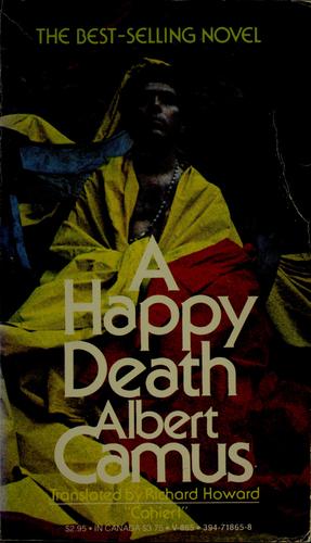 Albert Camus: A Happy Death (1973, Vintage Books)