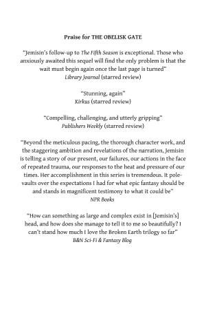 N.K. Jemisin: Stone Sky (2017, Little, Brown Book Group Limited)